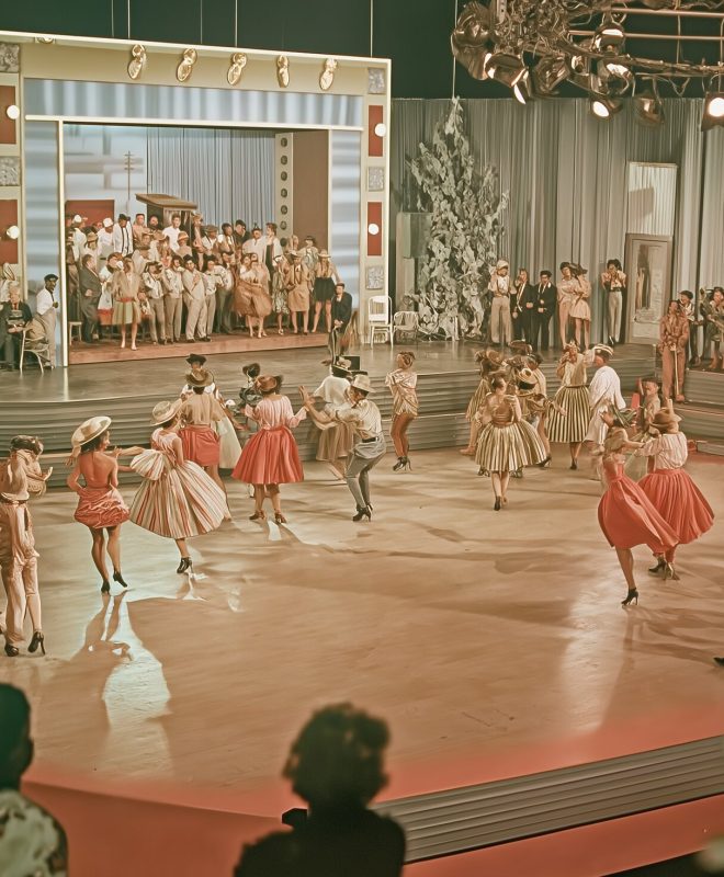 Lively Vintage Dance Scene Lively Vintage Dance Scene
